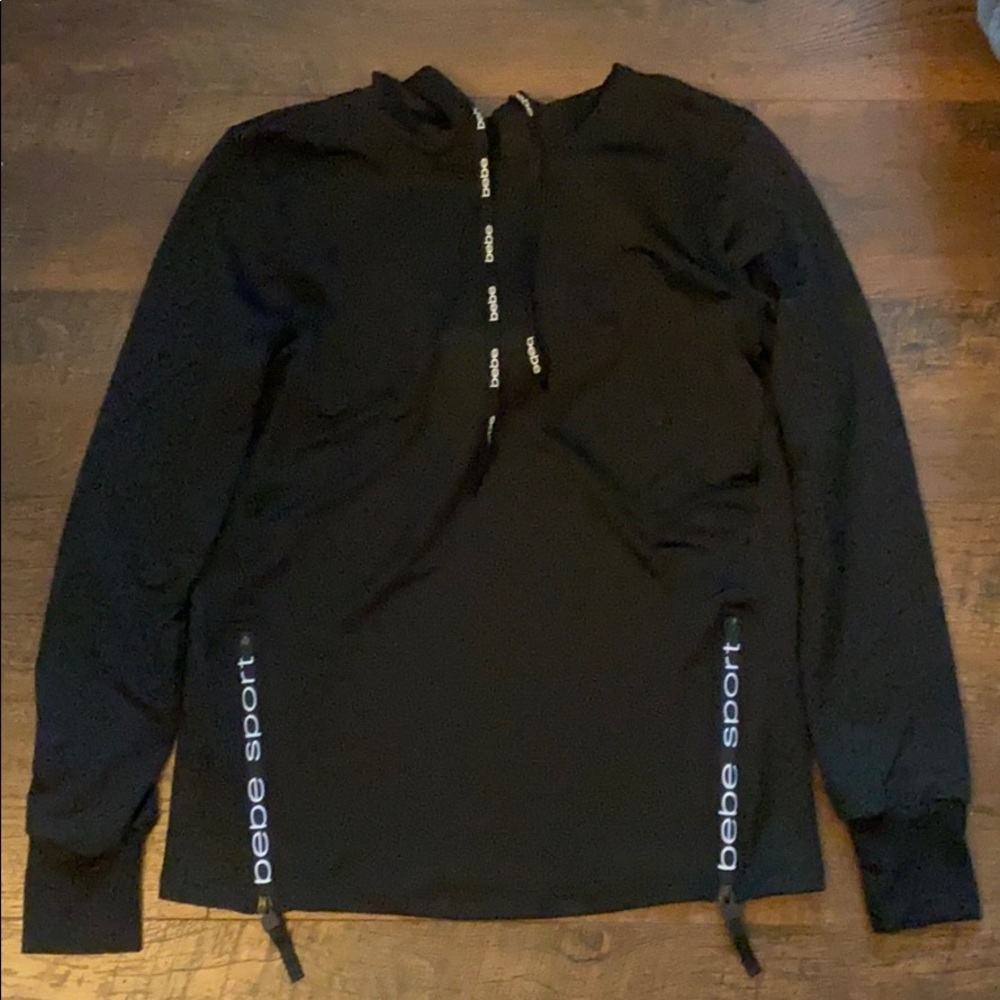 Bebe Sport Black Athletic Hoodie